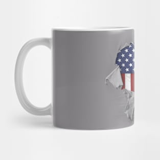 Patriotic American Flag Mug